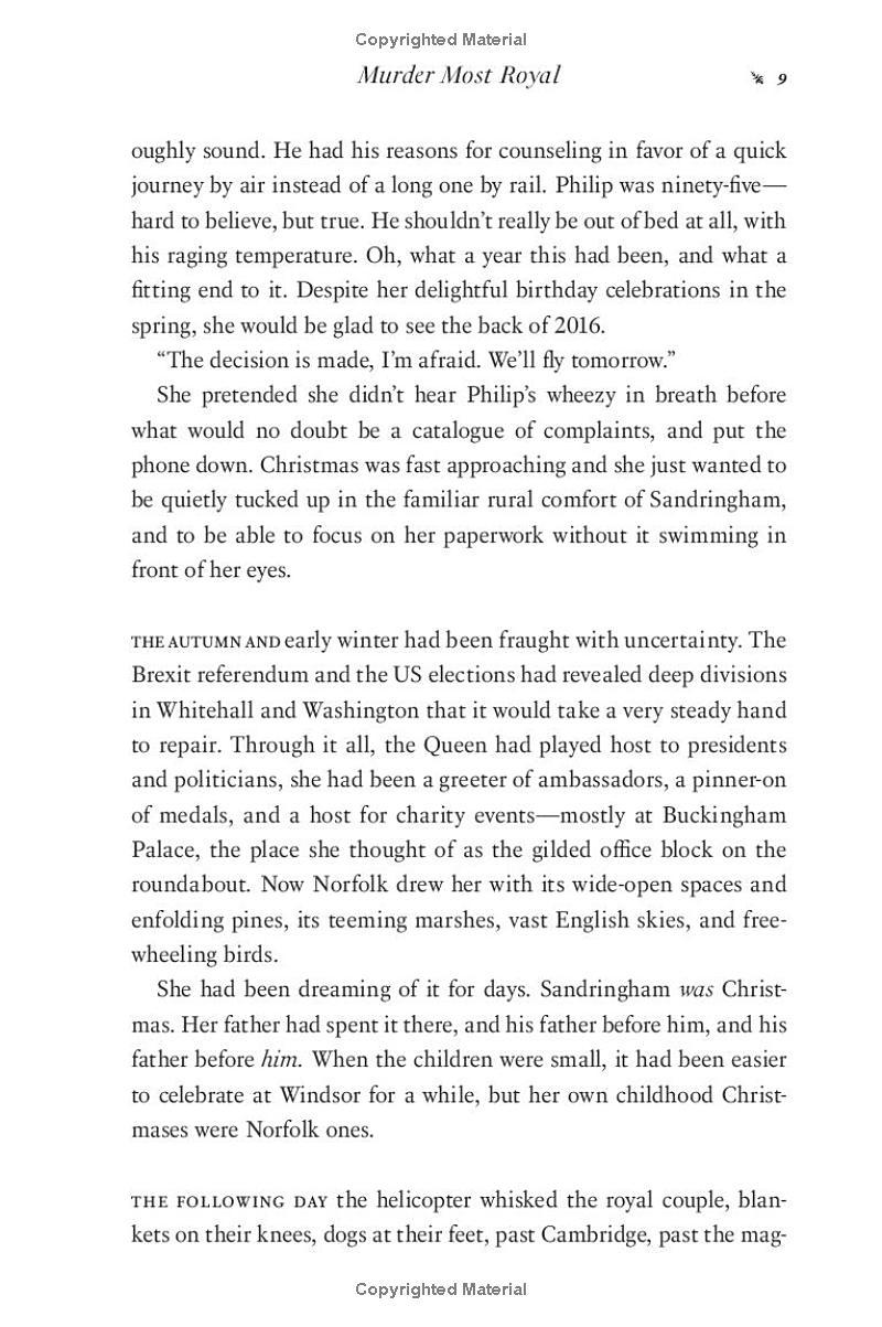 Sách ngoại văn: Murder Most Royal