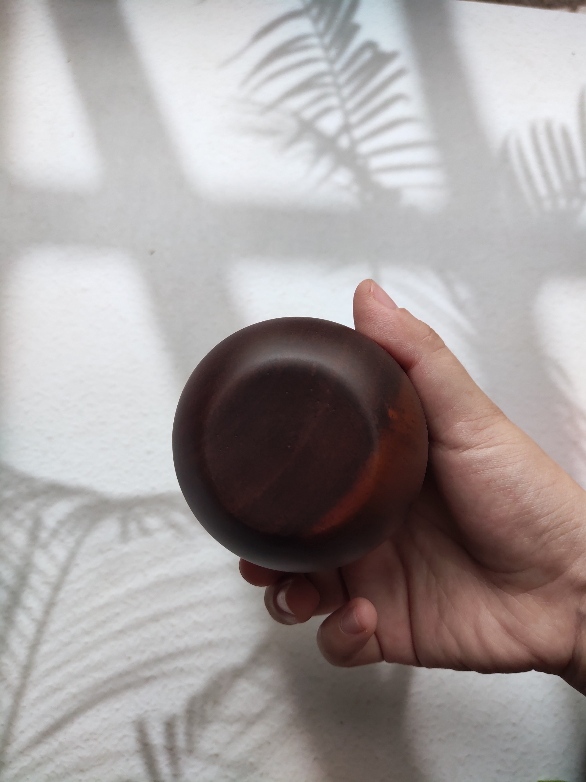 Cốc Gỗ Keo Nâu Đỏ Thân Tròn Xinh Xắn 7x7cm Uống Nước, Trà, Cà Phê, Cốc Gỗ Decor Trang Trí Chụp Ảnh Của Vitrapro