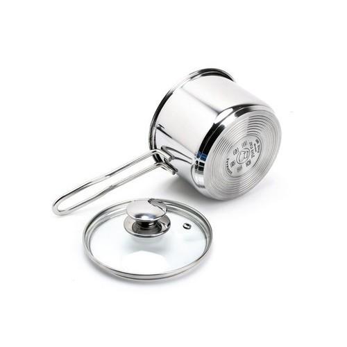 Nồi nấu bột Inox 3 đáy 16cm Five Star