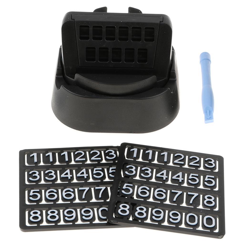 2 in 1 Car Phones Holder Mount Bracket with Temporary Parking Card