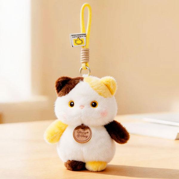 Móc Khóa Thú Bông Lông Xù - ZooZoo 12026 - Mèo