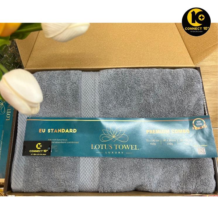 khăn tắm Lotus Towel cotton kháng khuẩn