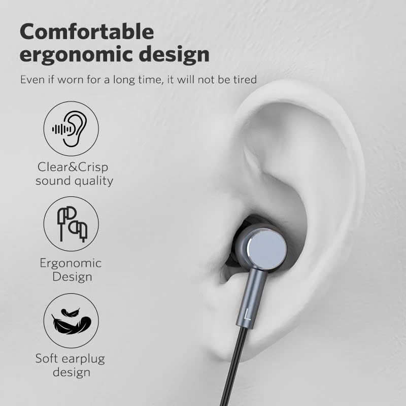 Tai Nghe Có Dây Chân Type C Cho Iphone 15 16 17 Samsung Xiaomi Cao Cấp Âm Thanh Hay Có Mic Nghe Nhạc Chơi Game - Hàng chính hãng - Tai Nghe Có Dây Nhét Tai