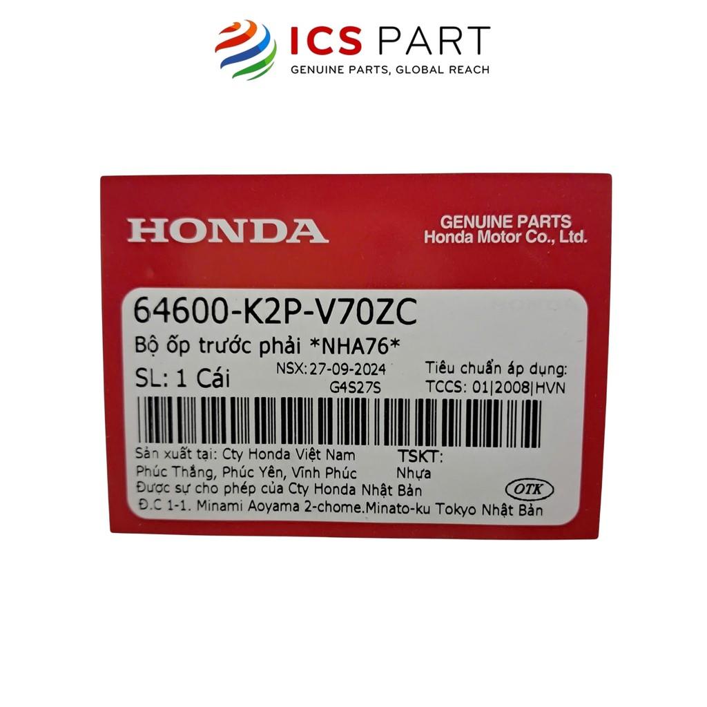 Bộ ốp trước phải *NHA76* HONDA Winner X V3 2022 (64600K2PV70ZC)