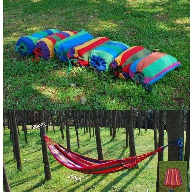 Võng Xếp Gọn Nhiều Màu Tiện Dụng Khi Đi Du Lịch Cắm Trại