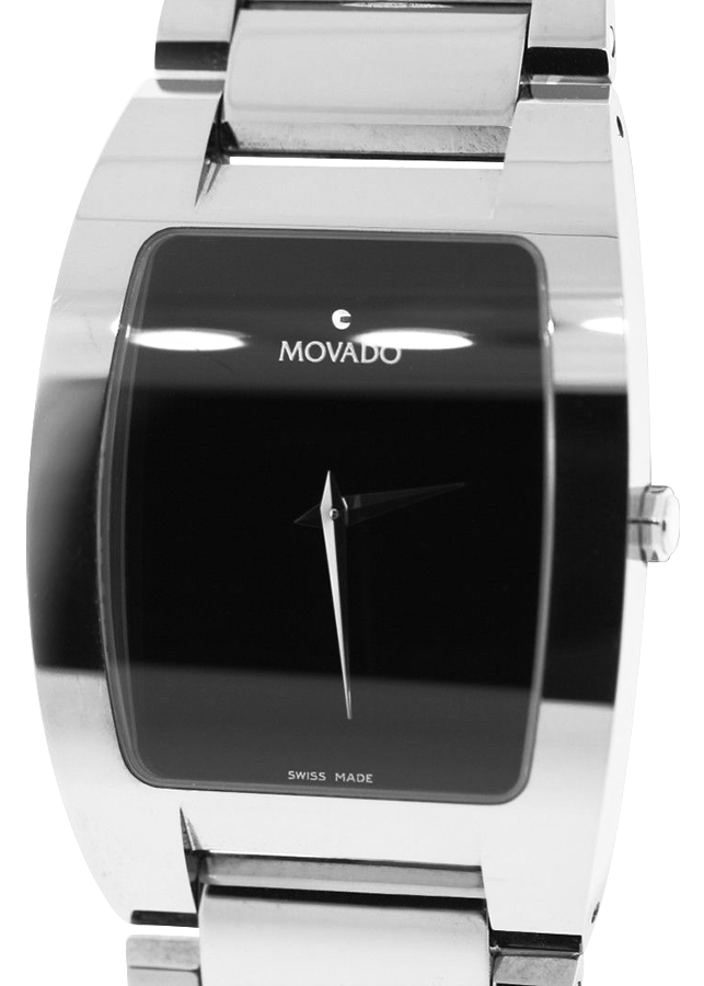 Đồng Hồ Nam Dây Kim Loại Movado 0605621 (32 x 37 mm) - Mặt Đen