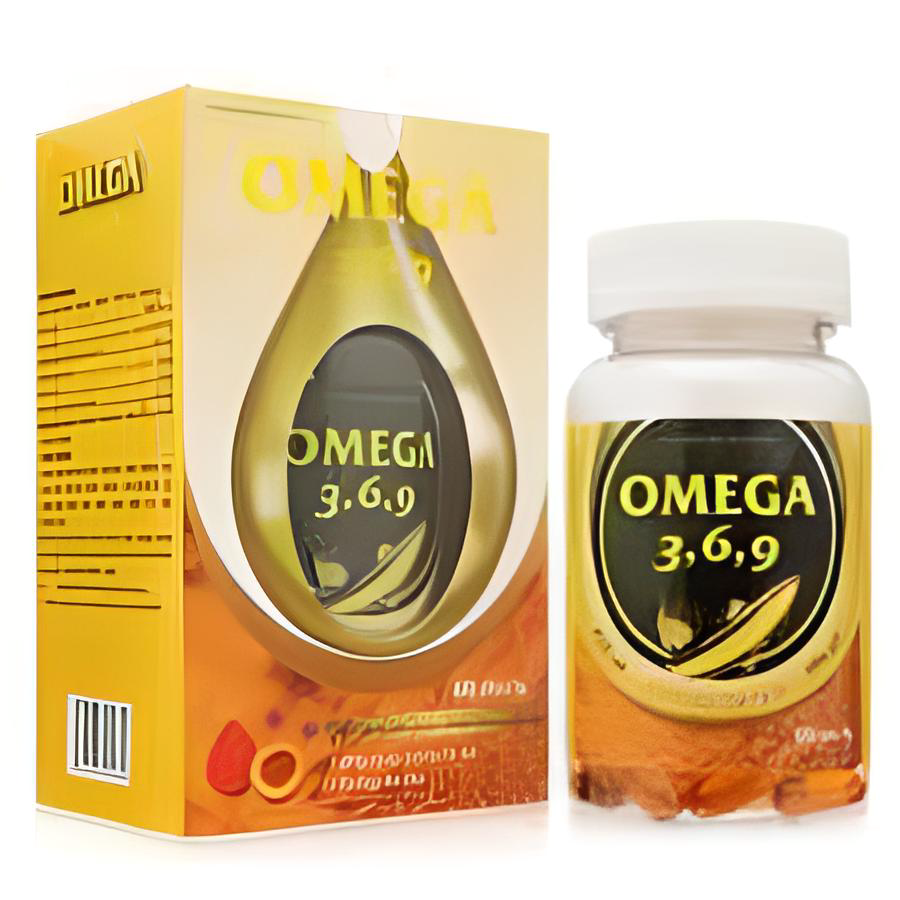 Combo 3 Hộp VIên Uống Omega 3, 6, 9 bổ não, tăng trí nhớ, sáng mắt ( 60 Viên )