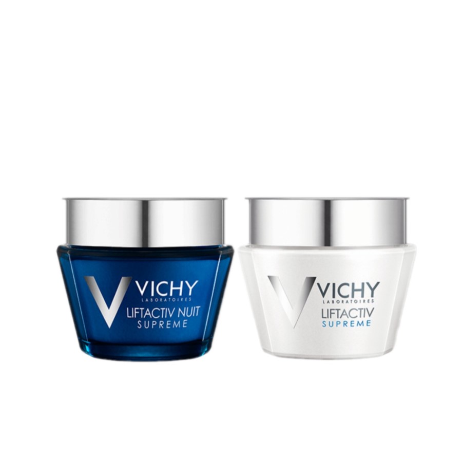 Combo Kem Dưỡng Săn Chắc Da Ngày Và Đêm Vichy Liftactiv Supreme (50ml)