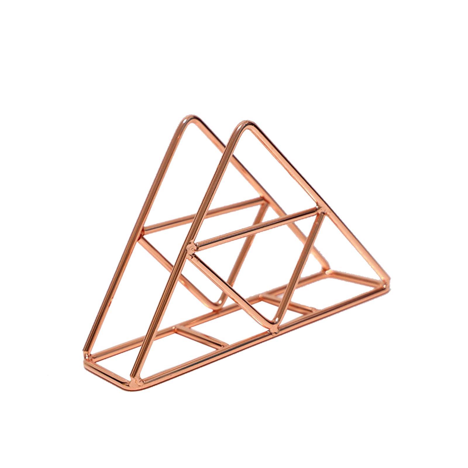 Durable Paper Napkin Holder Tissue Dispenser Golden