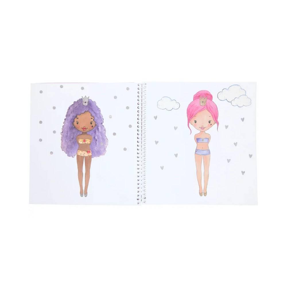 Đồ chơi thiết kế sticker thời trang Mimi Dress Me Up TOPMODEL TM0012019