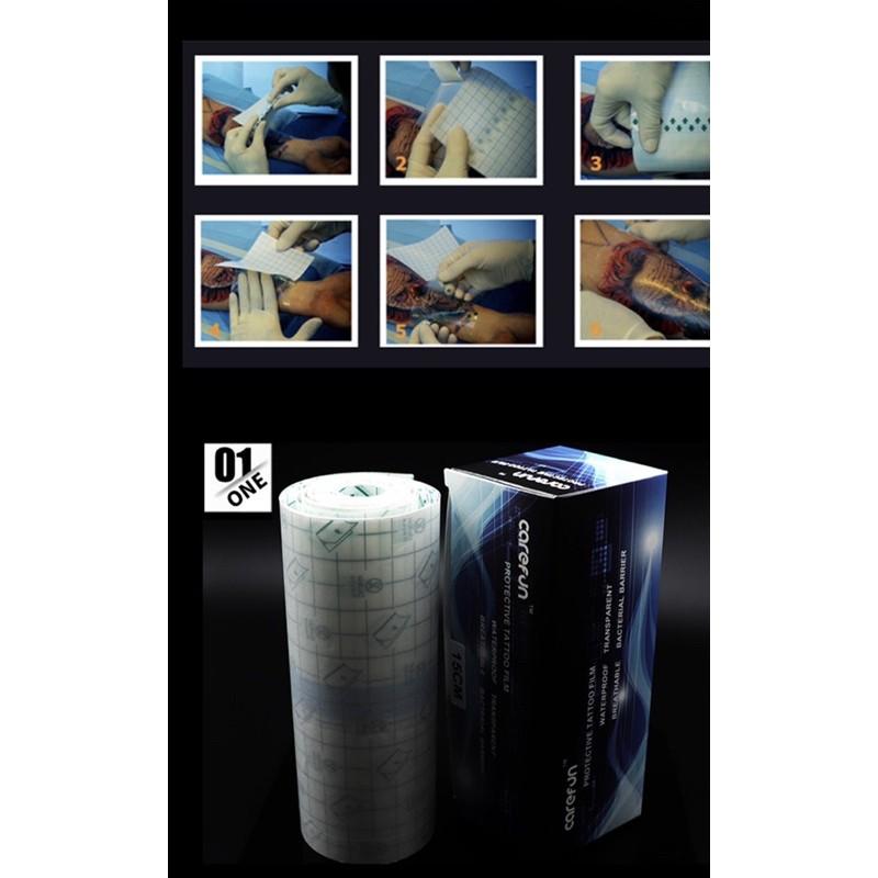 Film bọc bảo về hình xăm cỡ 15CM x50m