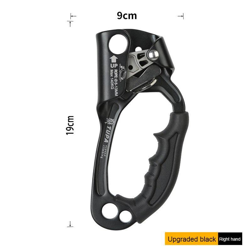 Outdoor Sports Rock Climbing Right Hand Ascender Device Mountaineer Handle Ascender Climbing Rope Tools