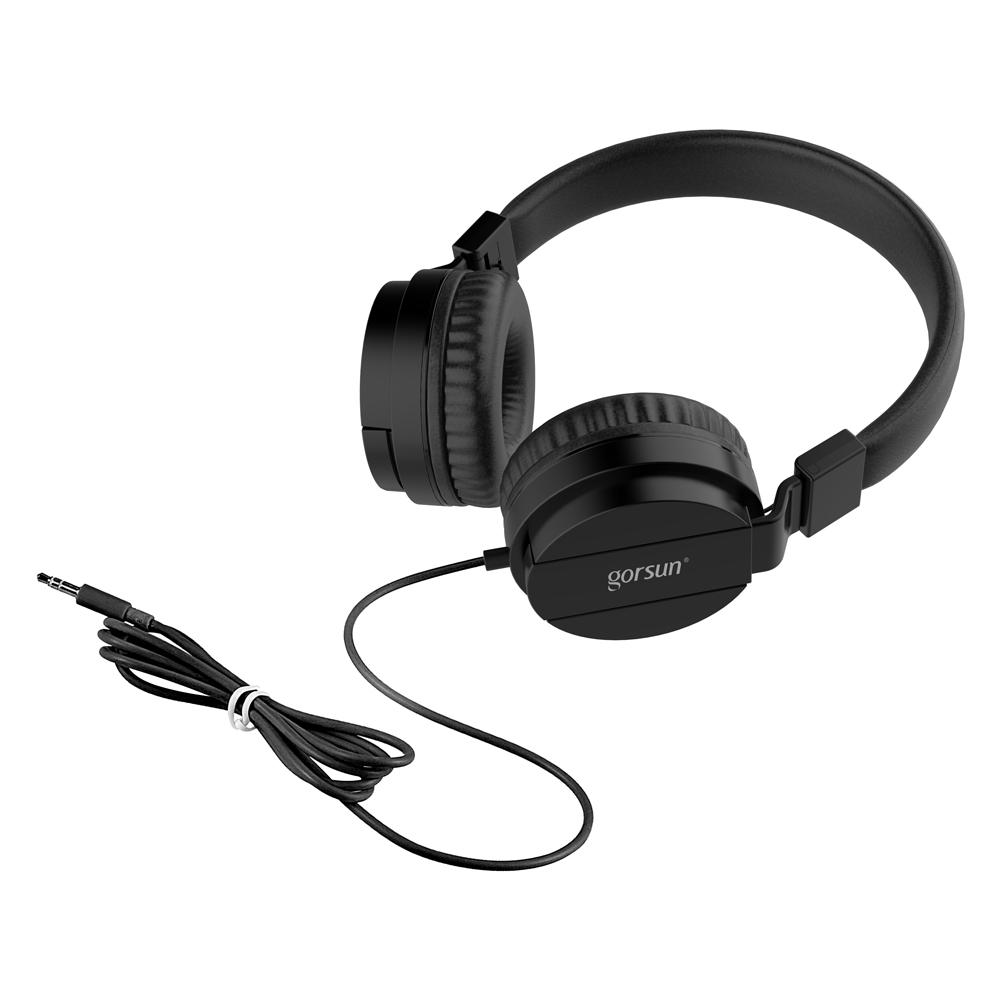 Tai nghe chơi game có dây 3.5mm nghe nhạc cho MP4 MP3 Điện thoại thông minh gorsun