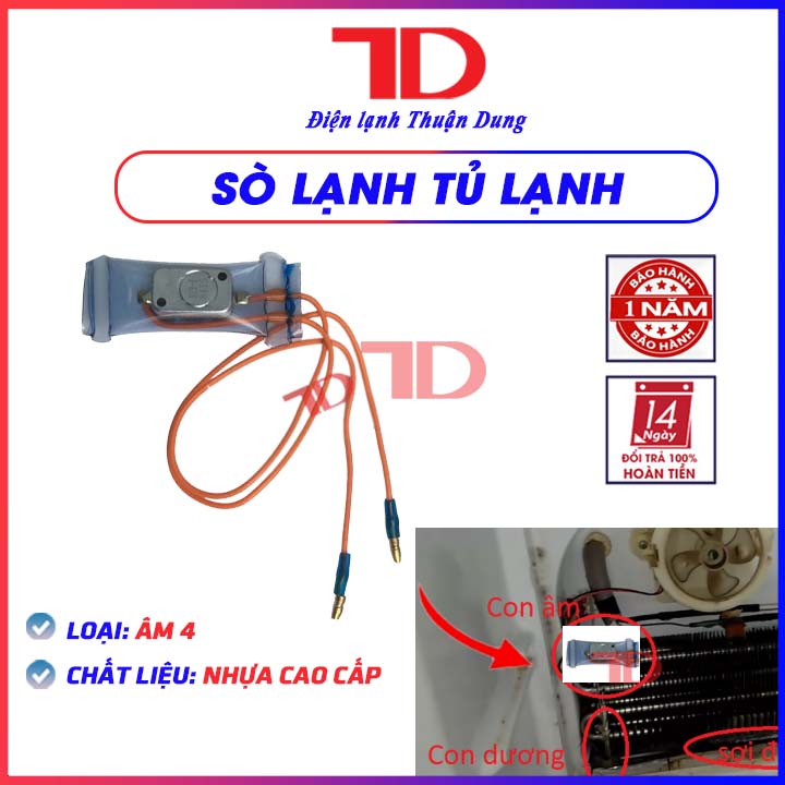 Sò lạnh tủ lạnh Nhật âm 4 loại tốt