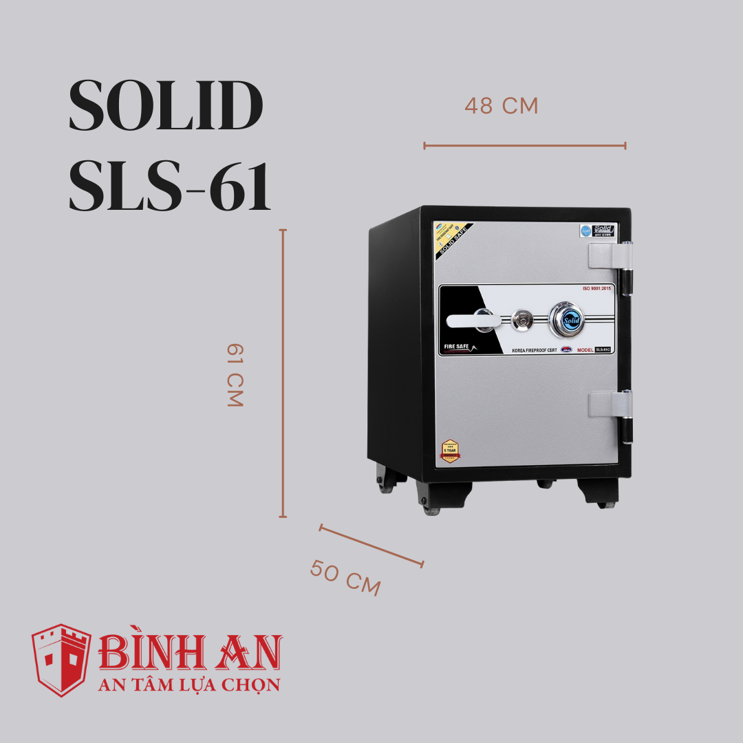 Két Sắt Hàn Quốc SolidSLS-61E (110kg)