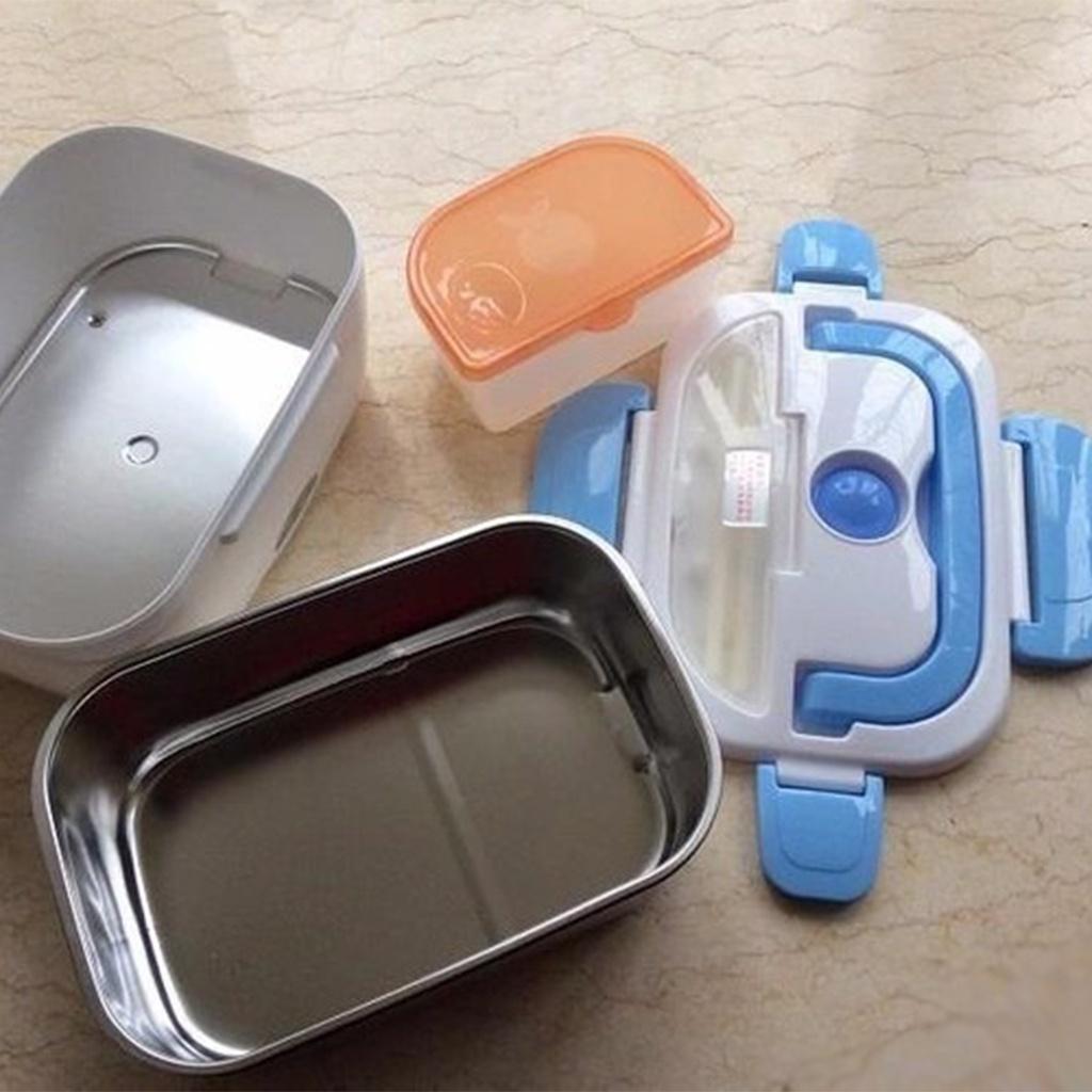 Hộp Cơm Cắm Điện Liolux Có Quai Xách Ruột INOX Dung Tích Lớn Chia Nhiều Ngăn Làm Hộp Cơm Văn Phòng Bền Và Thẩm Mỹ Cao