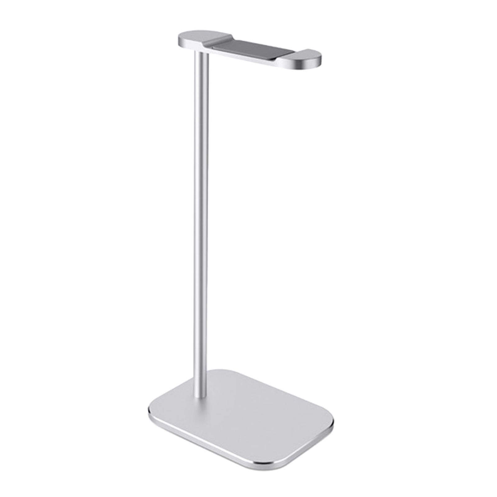 Aluminum Alloy Headphone Stand Headset Stand for All Headphones Size Headset Holder Hanger with Base for Desktop Organization Display
