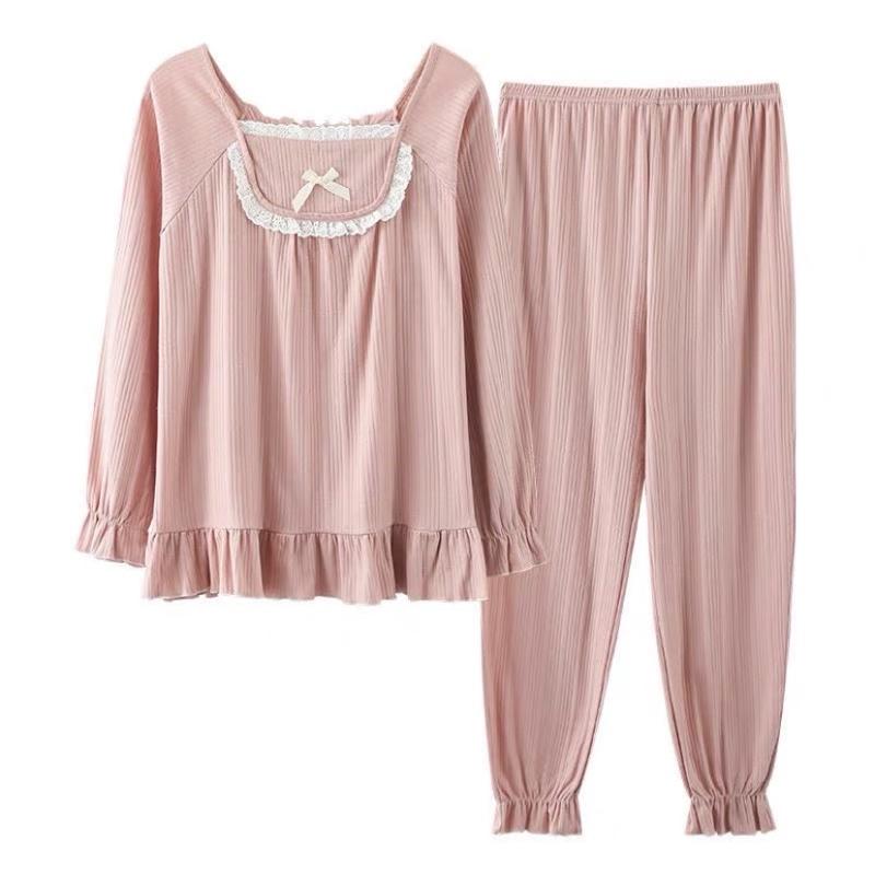 Bộ Ngủ Pyjama Nữ Bèo - Bộ Mặc Nhà Chất Cotton Form Đẹp Nhiều Mẫu