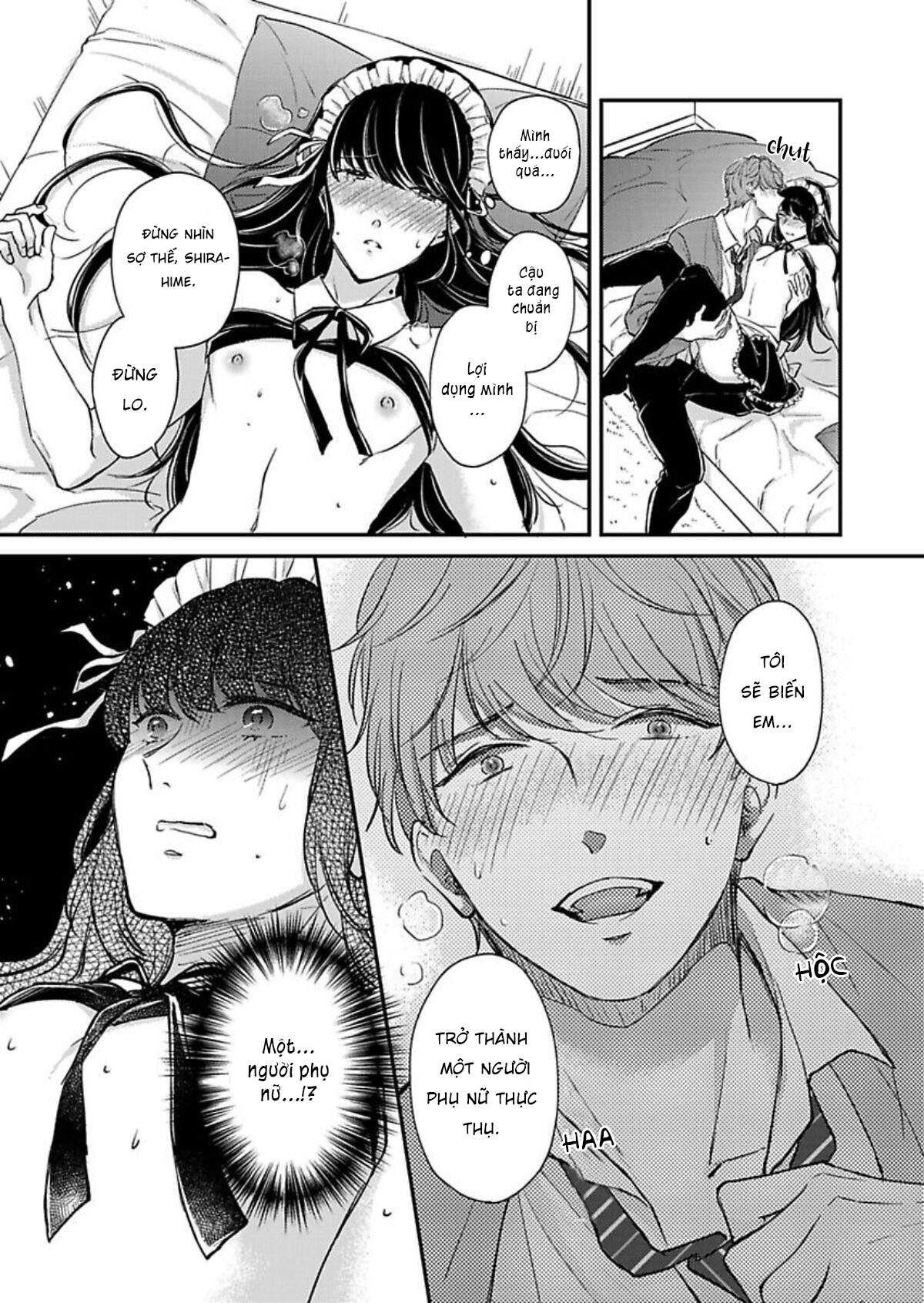 tôi đã giả gái nhưng anh ta muốn hơn thế!? chapter 1 24