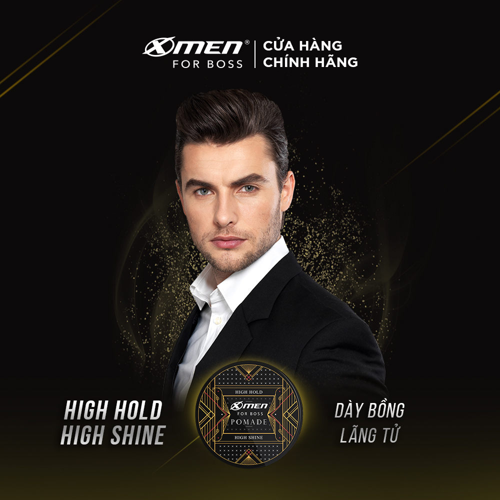 Pomade tạo kiểu X-Men For Boss High Hold Dày bồng lãng tử