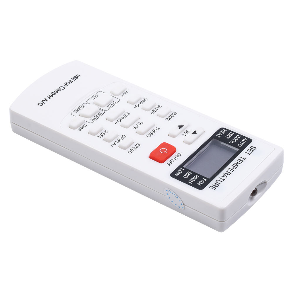 Remote điều khiển cho điều hoà Casper phím bấm cao su mềm nhạy, vỏ nhựa cao cấp