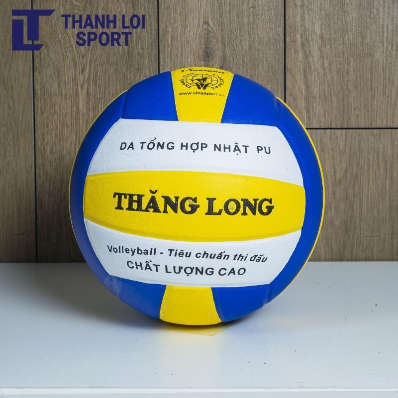 Quả bóng chuyền, banh bóng chuyền Thăng Long VB7000 da Nhật chính hãng - Tặng kim bơm + túi lưới