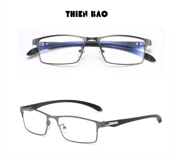 Kính lão thị, viễn thị ( Có 0 độ chống as xanh) KT18 Đọc sách Nam nữ toàn viền thể thao, loại tốt cao cấp Nhật bản loại I nhẹ bền