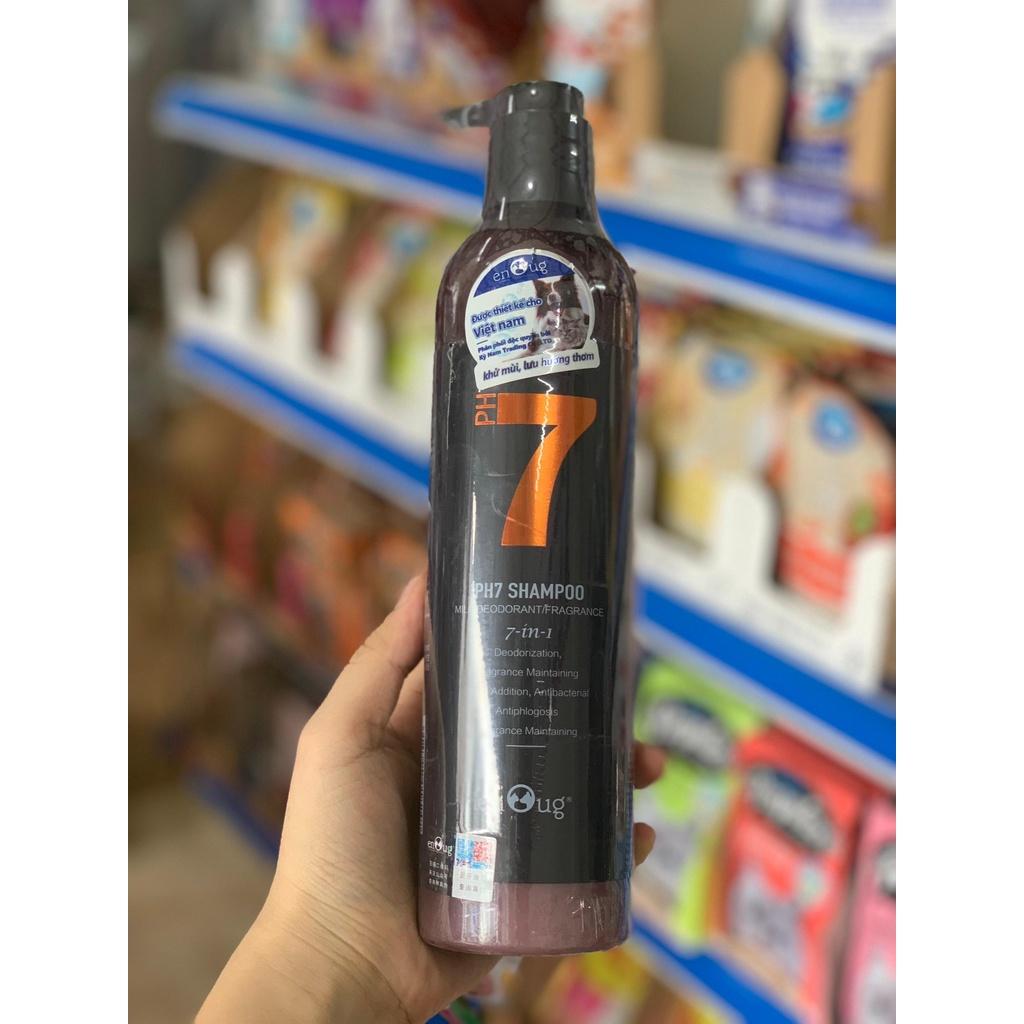 Sữa Tắm Salon Cao Cấp PH7 Dành Cho Chó Mèo Thành Phần Sáp Ong Tự Nhiên PH7 Chai 460ml