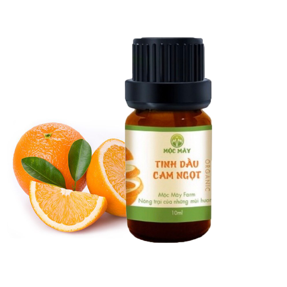 Tinh Dầu Cam Ngọt Nguyên Chất Mộc Mây chai 10ml