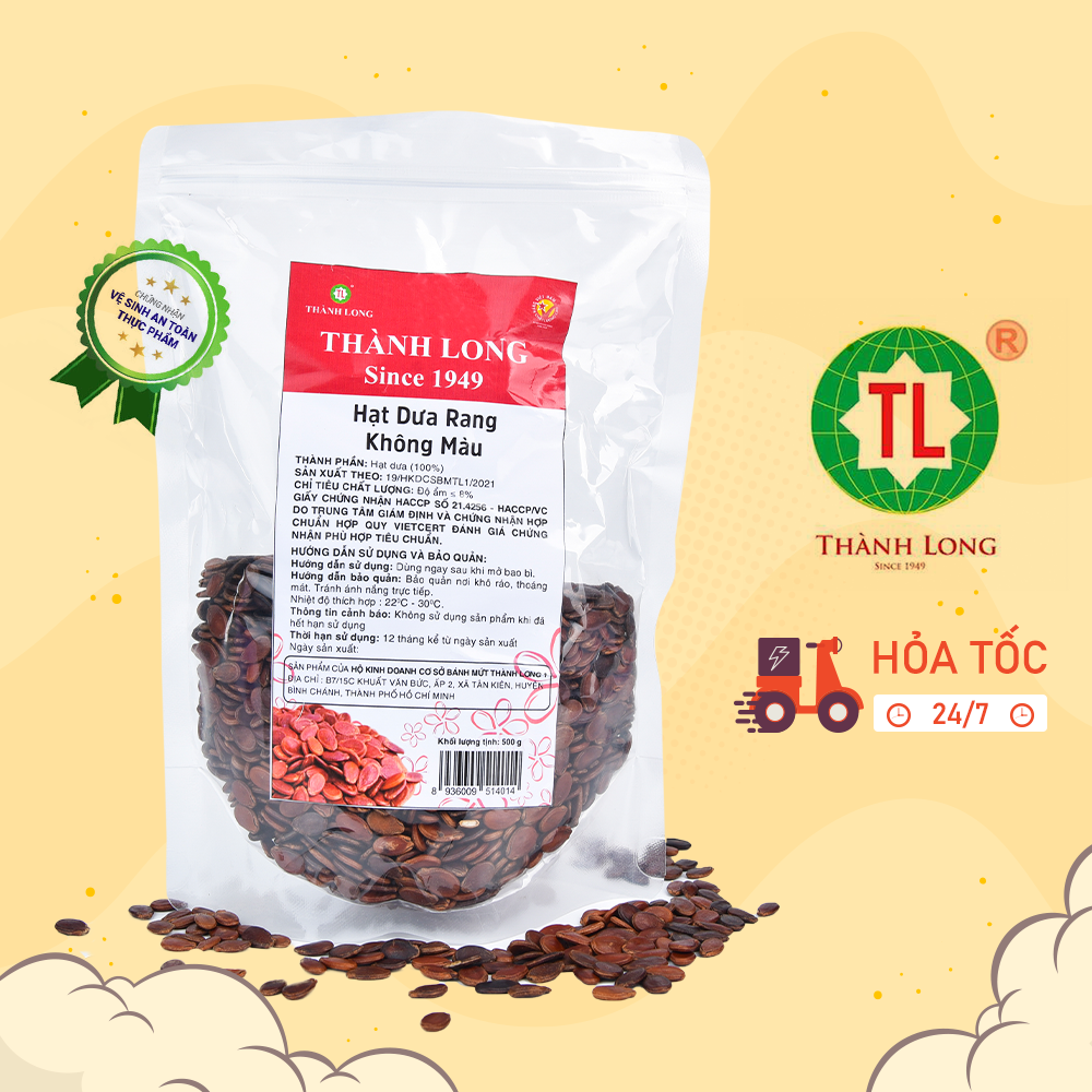 HẠT DƯA THÀNH LONG 500G - VIỆT NAM