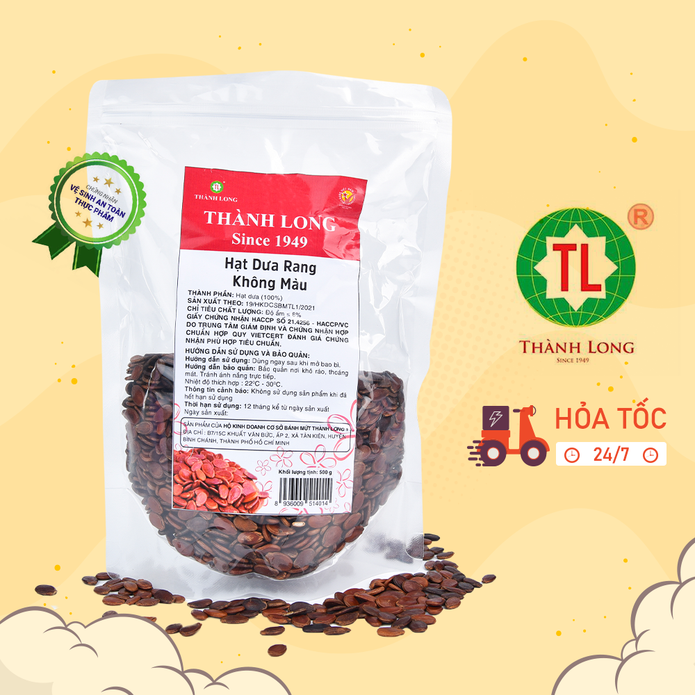 HẠT DƯA THÀNH LONG 500G - VIỆT NAM