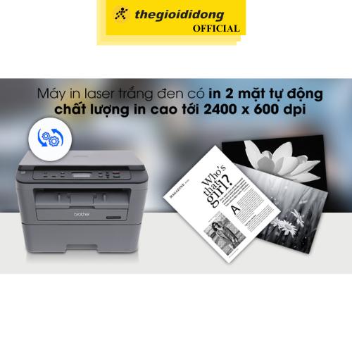 Máy in laser trắng đen đa năng Brother DCP-L2520D - Hàng Chính Hãng
