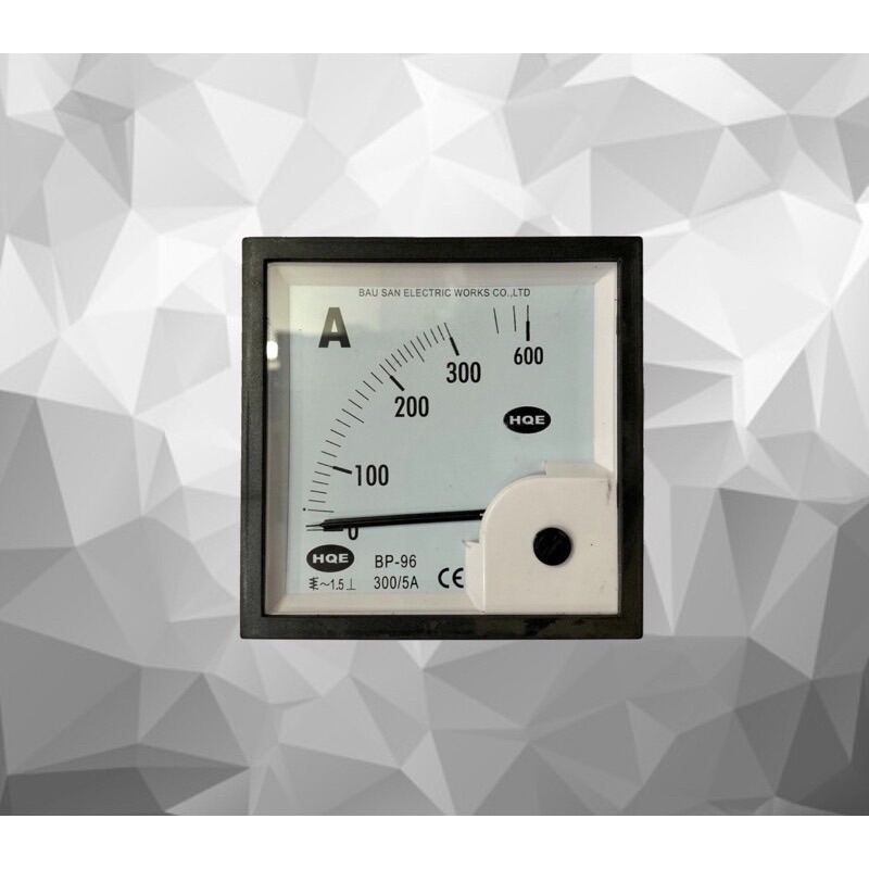 Đồng hồ đo dòng điện BE-96-300/5A 96x96mm lắp tủ điện