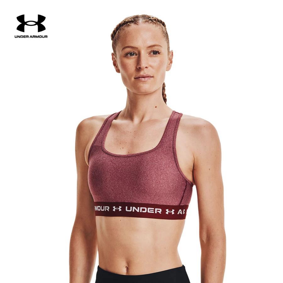 Áo bra thể thao nữ Under Armour CROBACK MID HEATHER - 1361036-626