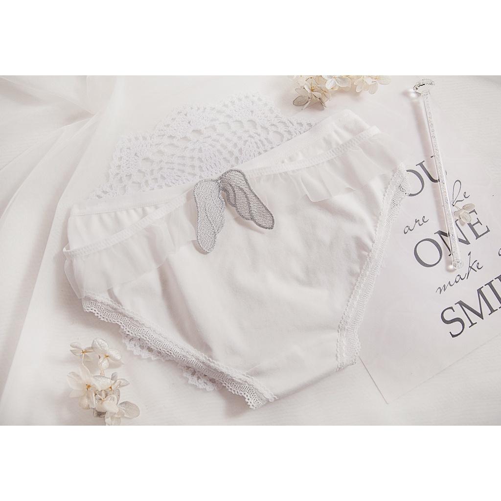 Quần Lót Nữ Cotton Đôi Cánh Thiên Thần Nhấp Nháy Ba Chiều . Hàng Loại Đẹp.