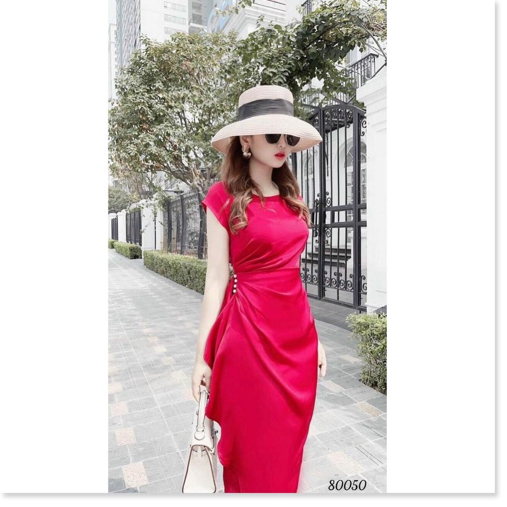 ĐẦM FORD KÈM PHỤ KIỆN SIÊU XINH,THIẾT KẾ HỌA TIẾT TRƠN NHƯNG KHÔNG KÉM PHẦN SANG TRỌNG LANA FASHION