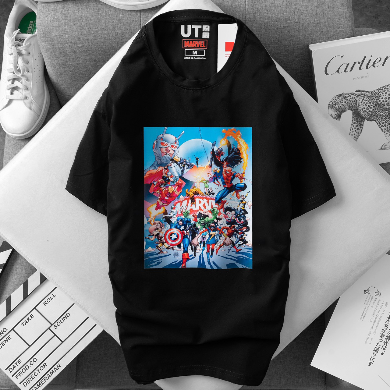 áo thun marvel nam cổ tròn tay ngắn cotton cao cấp relaxstore 3, áo phông siêu nhân