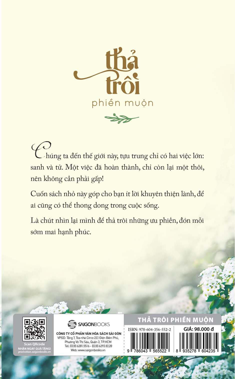 Thả Trôi Phiền Muộn (Tái Bản)