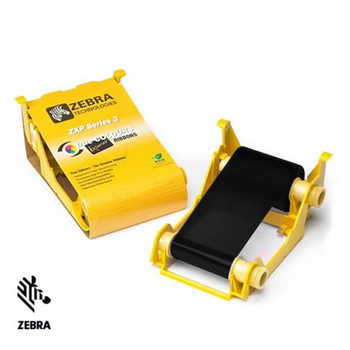 Mực in thẻ Zebra ZXP3 màu đen, 1000 Imgs - Hàng chính hãng