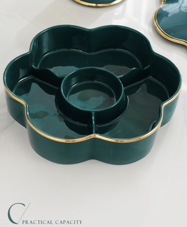 KHAY ĐỰNG MỨT TRANG TRÍ BÀN ĐẸP MẮT  3-D-H7-T4563