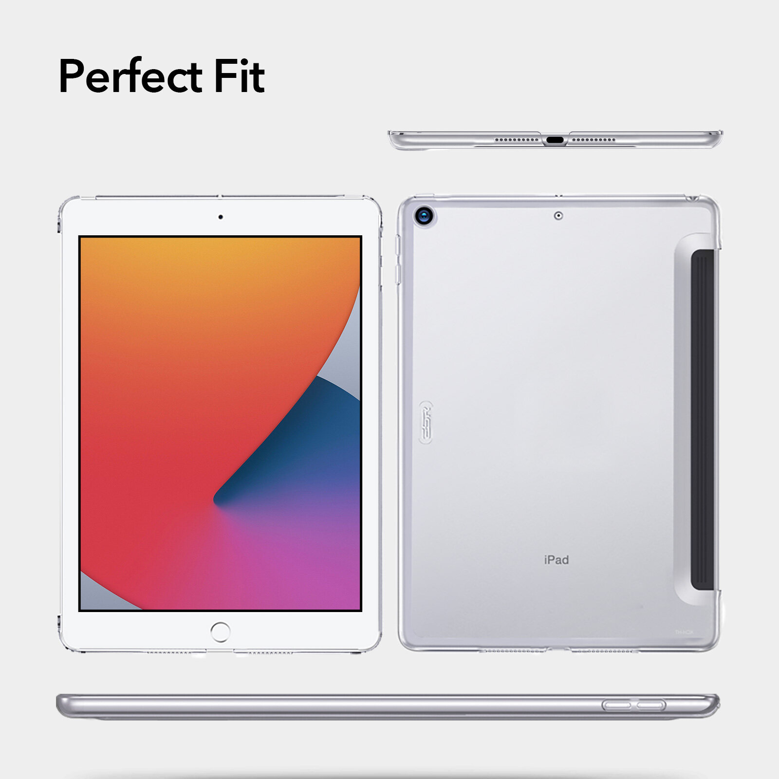 Ốp Case Trong Suốt ESR Ascend Ultra Clear dành cho Ipad Gen 7/8/9 10.2 inch- Hàng Chính Hãng