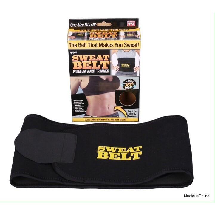 Đai Quấn Nóng Giảm Mỡ Bụng Sweat Belt Cao Cấp