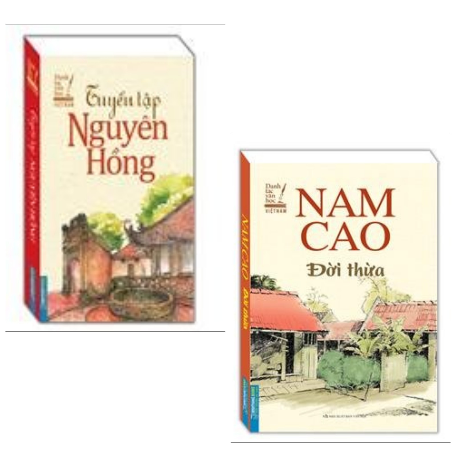 Combo 2 cuốn văn học kinh điển: Nam Cao Đời Thừa (bìa mềm) + Tuyển tập Nguyên Hồng(bìa mềm) (Danh tác văn học Việt Nam)