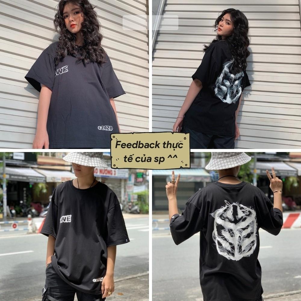 Áo Thun tay lỡ SWE Cube Smoke Tee form rộng Unisex nam nữ phong cách Ulzzang