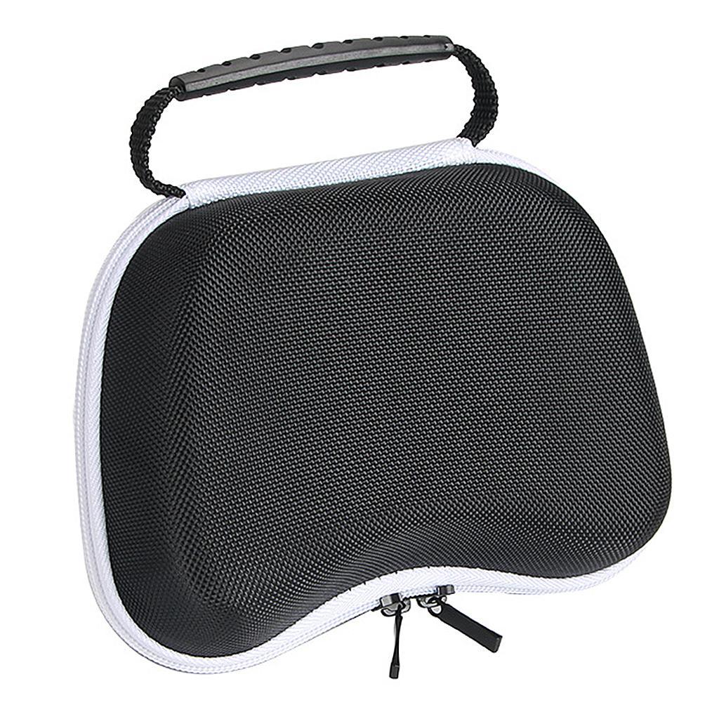 Portable Travel Carrying Bag Case Shell for PS5 Controller Gamepad White