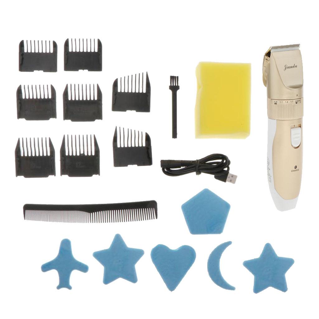 Men Electric Hair Clipper Hair Cut Shaver Barber Shop Home Rechargeable Trimmer