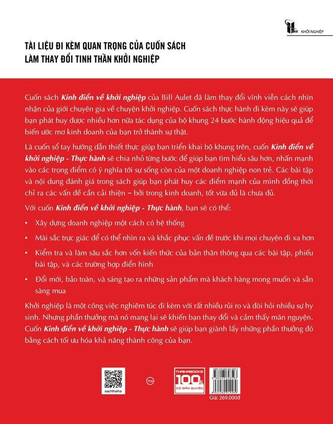 Kinh Điển Về Khởi Nghiệp - Bill Aulet -