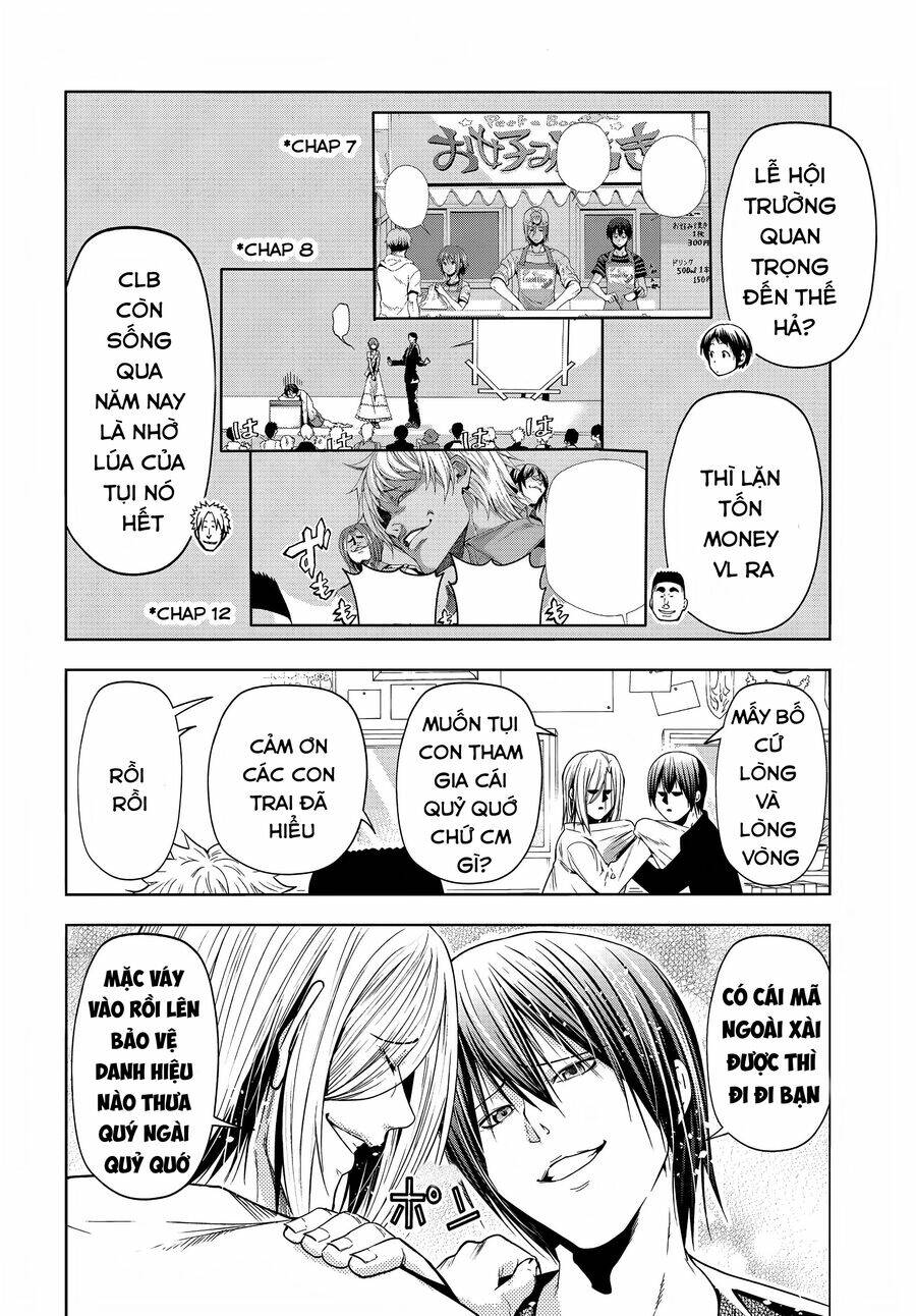 cô gái thích lặn - grand blue chapter 91 7