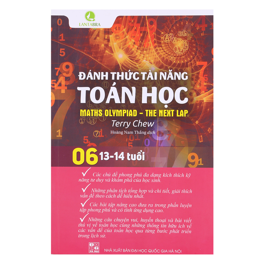 Sách đánh thức tài năng toán học - Á Châu Books