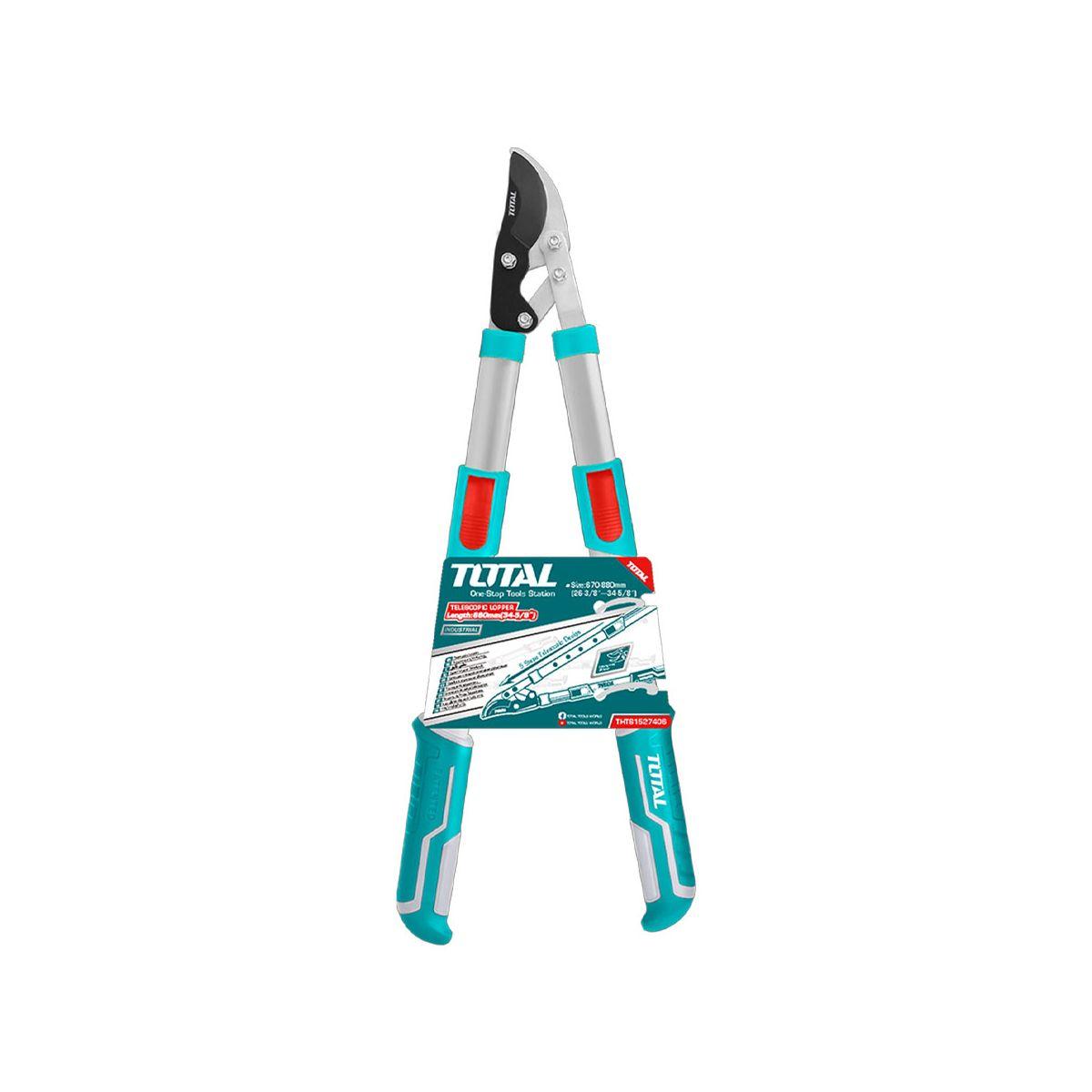 KÉO CẮT TỈA CÂY CẢNH LƯỠI CONG 670- 880MM TOTAL THTS1527406 - HÀNG CHÍNH HÃNG